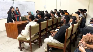 interactive session on harassment laws in pakistan at quaid i azam university