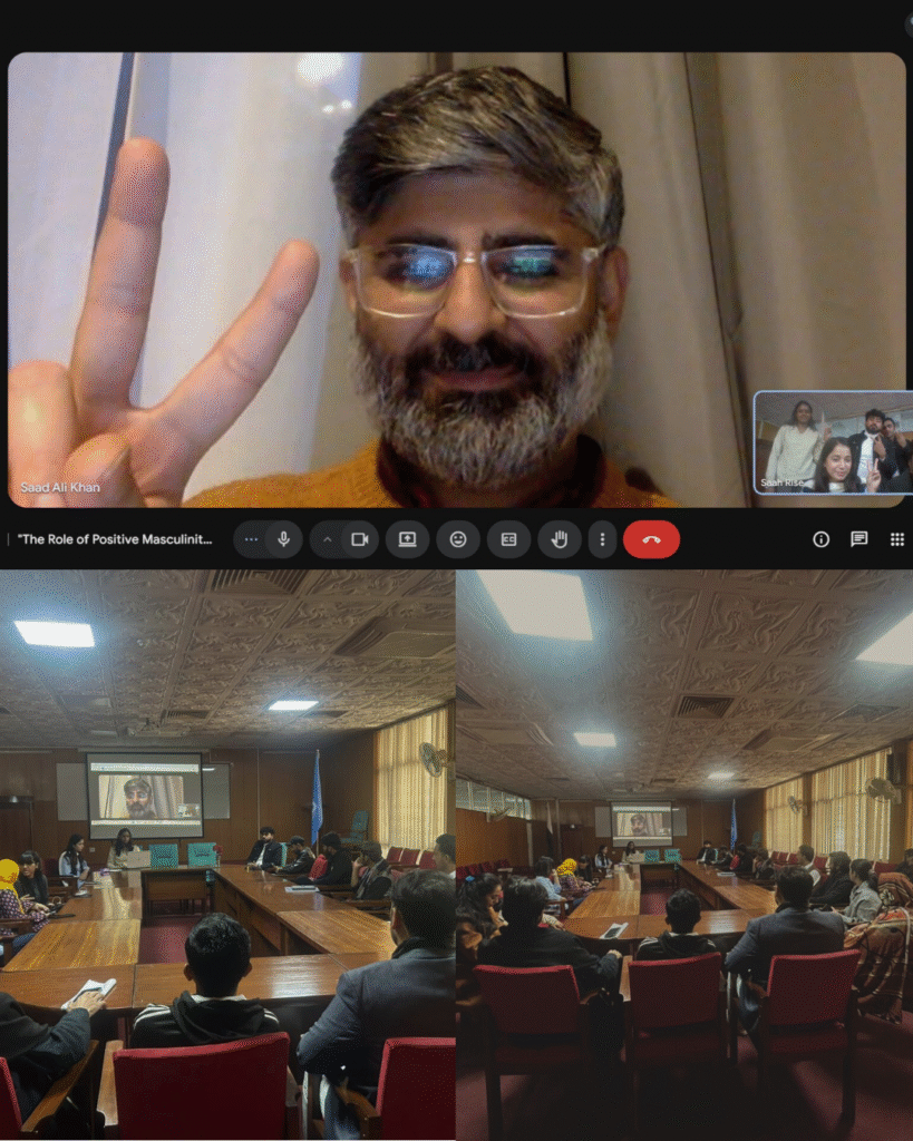 Promoting Gender Justice Through Positive Masculinity: Reflections from a Saah Rise Session sir saad